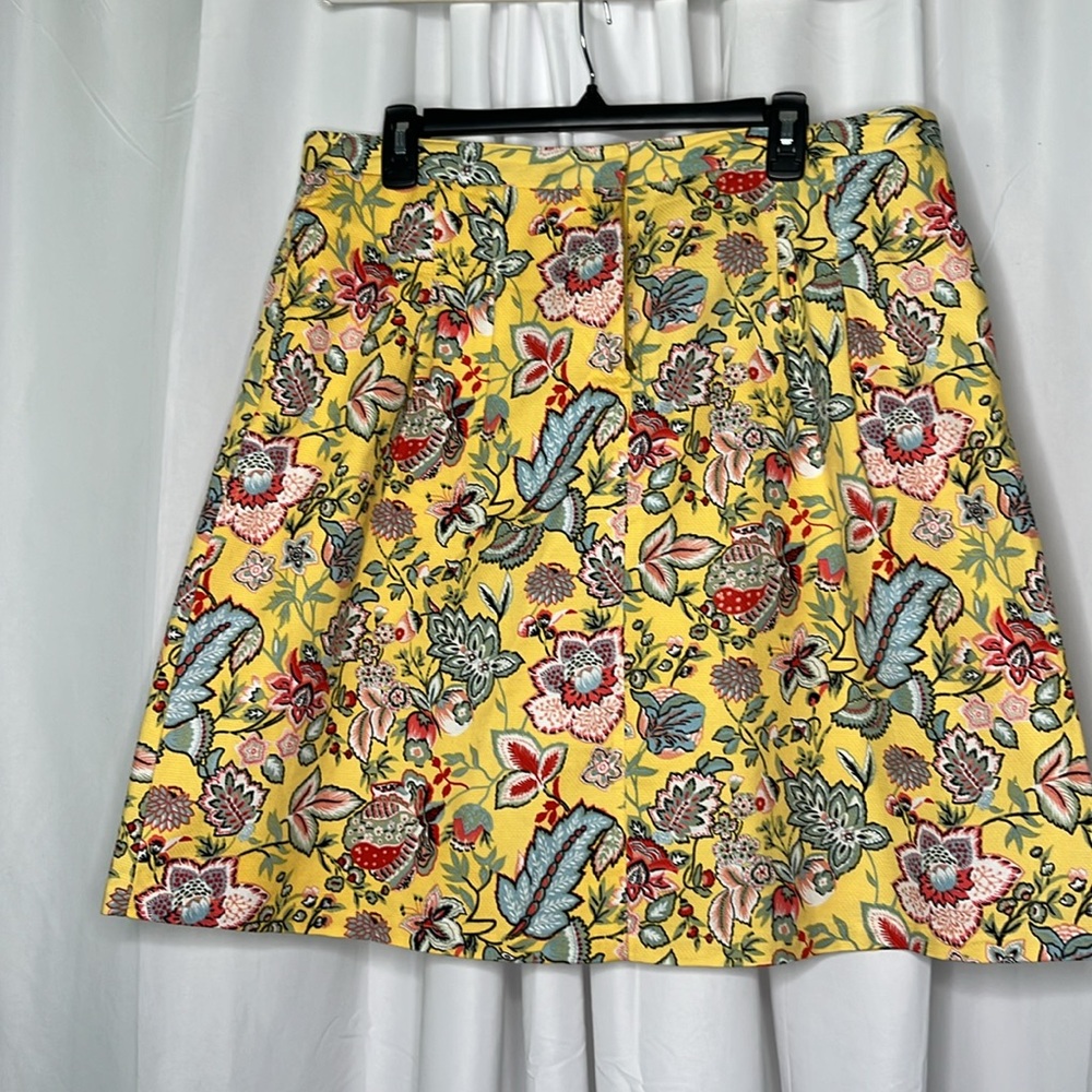 Liz Claiborne New York A-line Flower skirt Plus Size 16 - Picture 3 of 11